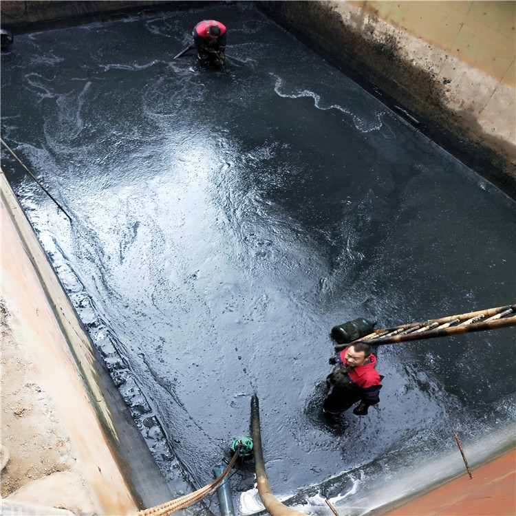 潍城废水池清理