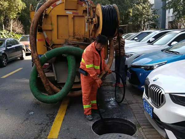 潍城排污管道清淤